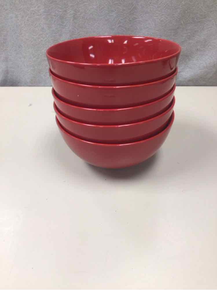 RED SOUP BOWL