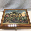 MUSICAL JEWELRY BOX W/HOUSE