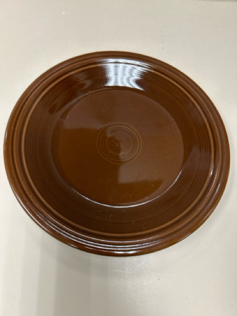 BROWN FIESTA DINNER PLATE