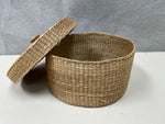 LIDDED BASKET CONTAINER