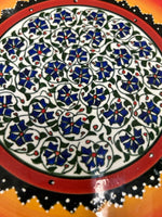 BLUE ORANGE DEC PLATE