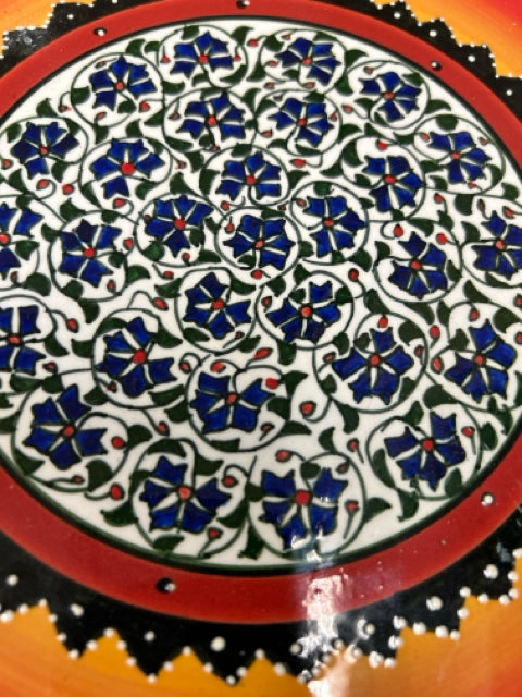 BLUE ORANGE DEC PLATE