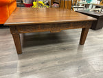 FRENCH WOOD CARVING COFFEE TABLE