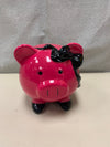 PINK "SHOE FUND" PIGGY BANK