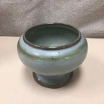BLUE BROWN CERAMIC PLANTER
