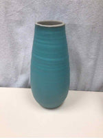 GREEN/BLUE/GRAY TALL VASE