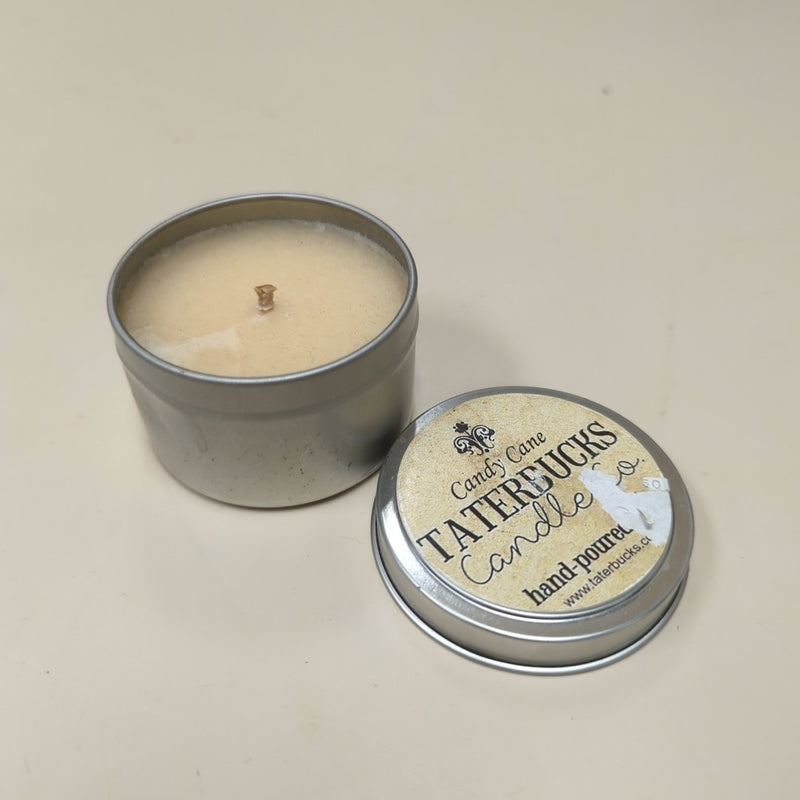 CANDY CANE "TATERBUCKS" CANDLE