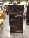 BROWN BARRISTER BOOKCASE