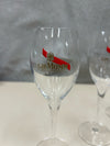 4 WINE/CHAMPAGNE GLASSES