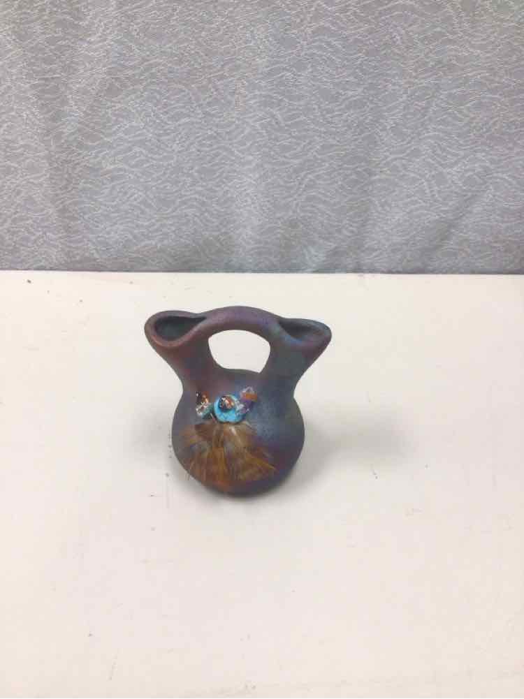MINI METALLIC NAVAJO POT