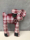 HOME MADE STUFFED RAIN DEER W/SCARF
