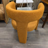 ORANGE THREE LEG CHAIR