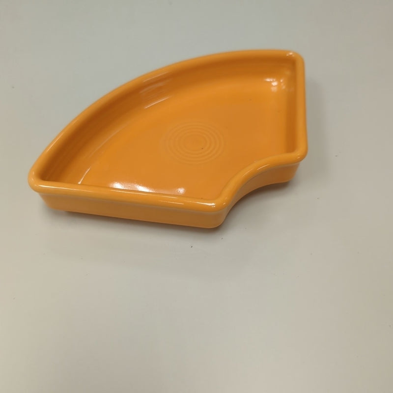 ORANGE CURVED FIESTA DIP BOWL