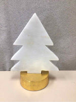 STONE/GOLD CARVED TREE