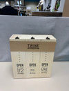 3 COMPARTMENT WINE GIFT BOX