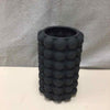 BLACK BUBBLE MATTE VASE