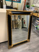 BLACK GOLD FRAME MIRROR