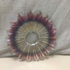 PURPLE PRESSED GLASS DISH