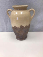 TAN/BROWN LARGE VASE
