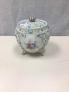 ORNATE PORCELAIN LIDDED VASE