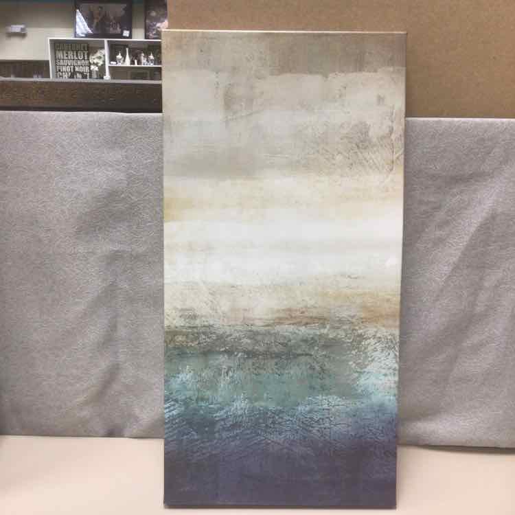 BROWN/BLUE TONES CANVAS