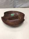 LEAF SHAPED JACARANDA WOOD PLATTER