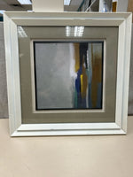 YELLOW BLUE WHITE ABSTRACT PIC