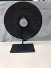 MODERN DECORATIVE TEXTURED ROUND SCULPTURE