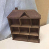 SMALL VINTAGE WOOD DISPLAY SHELF