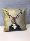 DEER DRESSED IN FORMAL JACKET PILLOW