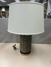 MCM BLACK & GOLD LAMP