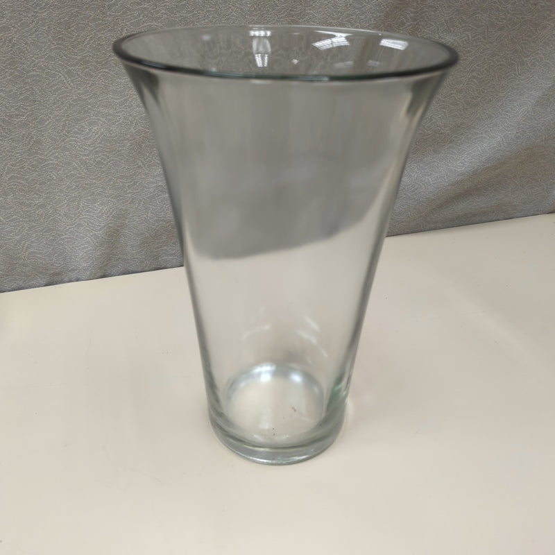 TALL CLEAR VASE