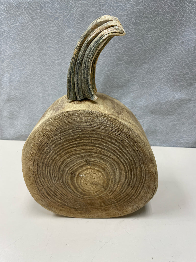 ASSOR TAN STUMP PUMPKIN CARVED