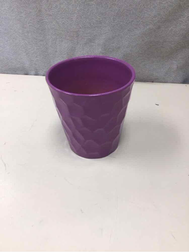 PURPLE CERAMIC VASE