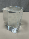 GLASS FLORAL INSIDE BOX