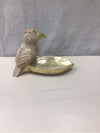 GOLD TOUCAN+LEAF TRAY