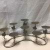 BROWN METAL CANDLEABRA