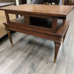 MID CENTURY MODERN WOOD END TABLE
