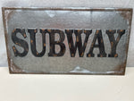 GREY METAL SUBWAY PIC