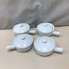 4 PORCELAIN SOUP BOWLS