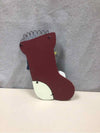 SNOWMAN STOCKING WALL HANGER