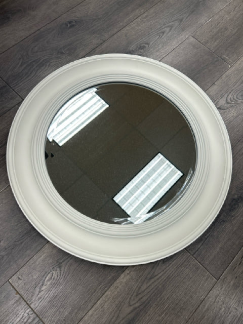 CREAM FRAMED MIRROR