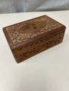 ORNATE CARVED WOOD BOX