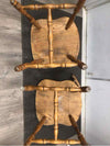 2 WOOD WINDSOR CHAIRS