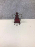 STAINED GLASS ANGEL FIGURE