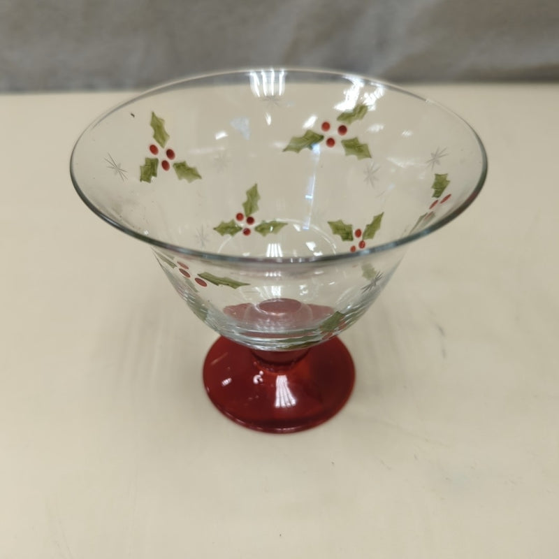 HOLLY THEMED CANDY DISH