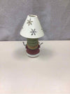 SNOWMAN CANDLE HOLDER