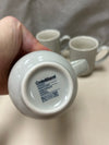 4 CREAM MUGS