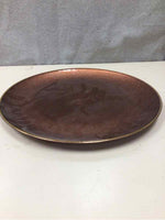 LARGE BRONZE PLATE