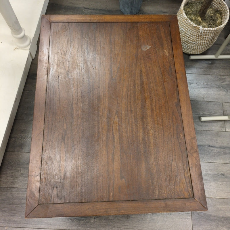 MID CENTURY MODERN WOOD END TABLE